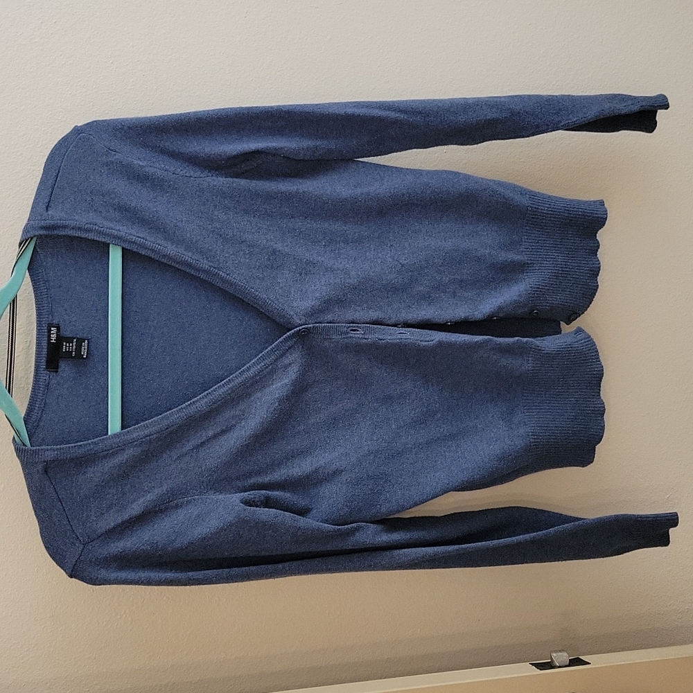Blue H&M Cardigan
